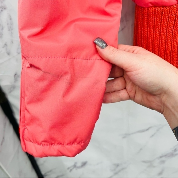 Surrender Ice Road Vintage Winter Ski Jacket Pink & Orange - Picture 6 of 8